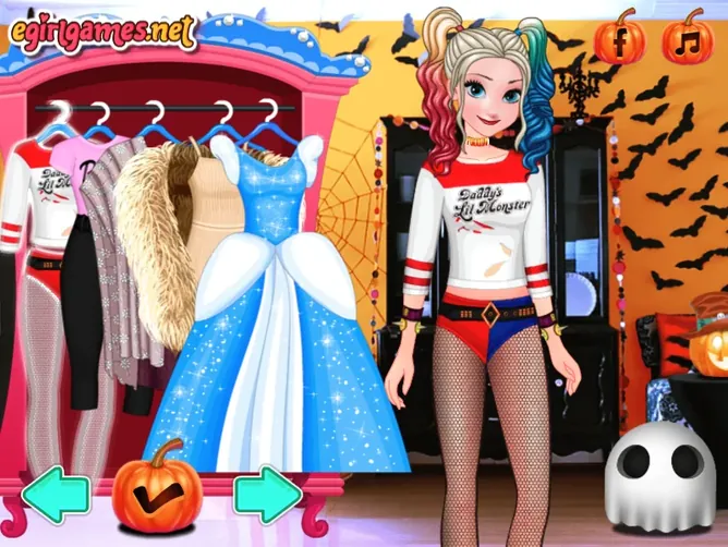 Anna And Elsa Halloween Night