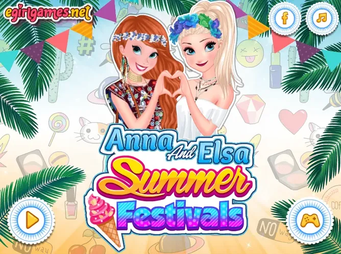 Anna And Elsa Summer Festivals