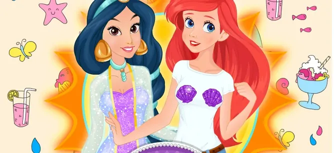 Ariel And Jasmine Ready For Summer