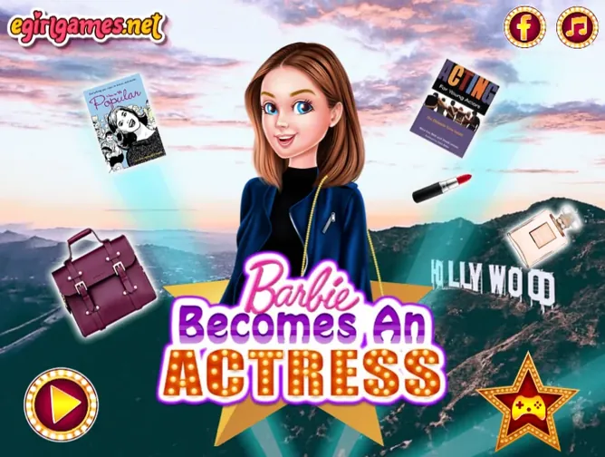 Barbie Becomes An Actress