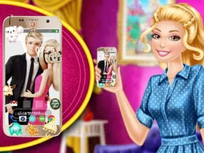 Barbie's New Smart Phone
