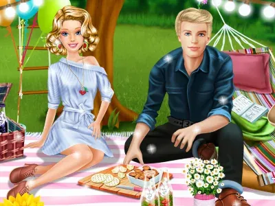 Barbie's Picnic With Ken