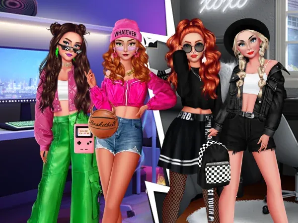 Fashion Wars Monochrome Vs Rainbow