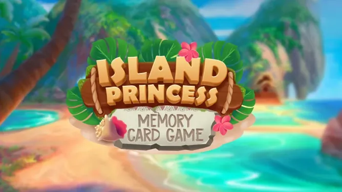 Island Princess Memory Card Game