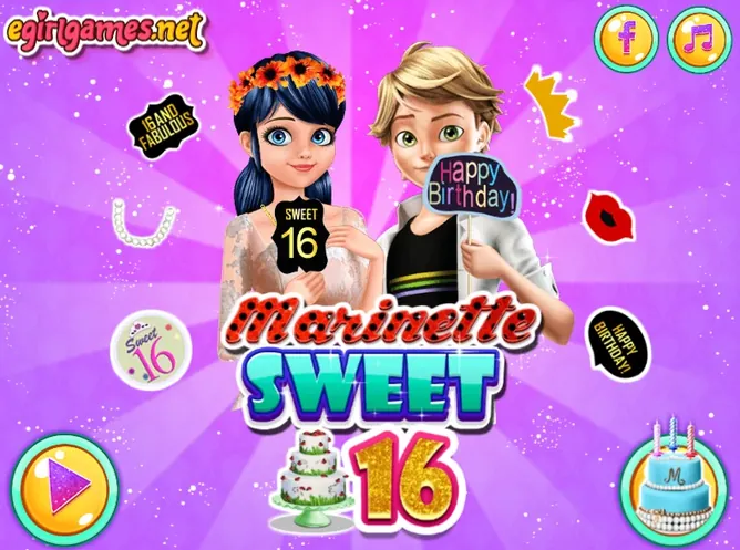 Parisian Girl Sweet 16