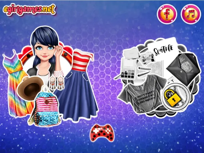 Parisian Girl Travels To US