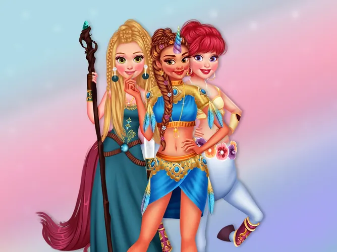 Princesses Costume Party