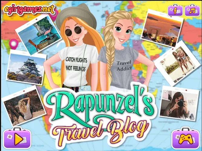 Rapunzel's Travel Blog