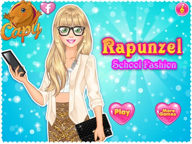 Rapunzel School Fashion